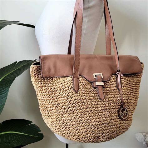 michael kors jute bag